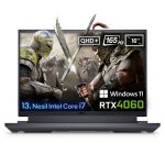 Dell Gaming G16 7630 G167630005WH Intel Core i7-13650HX 16GB DDR5 512GB SSD RTX4060 8GB 16 inç 165 Hz QHD+ W11 Home Gaming Laptop