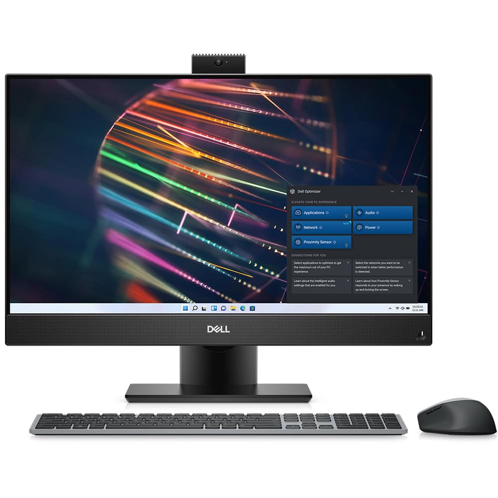 Dell Optiplex 5400 Intel Core I5 12500t 8gb 1tb Hdd 256gb Ssd Intel Hd Graphics 23 8 Inc Full Hd Windows 10 Pro All In One Bilgisayar