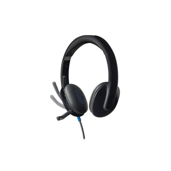 Logitech H540 Usb Gurultu Onleyici Mikrofonlu Kablolu Kulaklik Siyah 981 000480 3