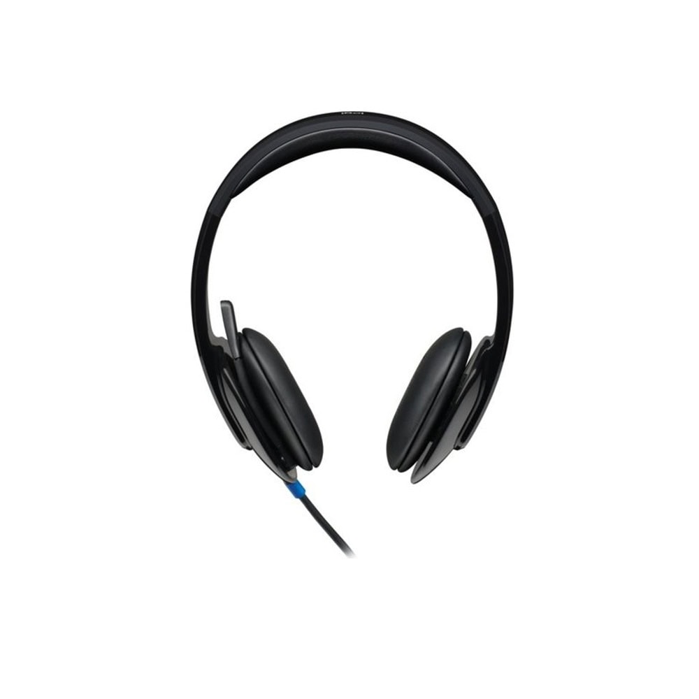 Logitech H540 Usb Gurultu Onleyici Mikrofonlu Kablolu Kulaklik Siyah 981 000480