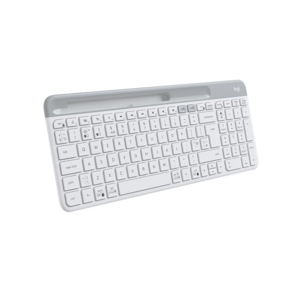 Logitech k580 ultra ince coklu cihaz ozellikli turkce bluetooth klavye beyaz 920 010625