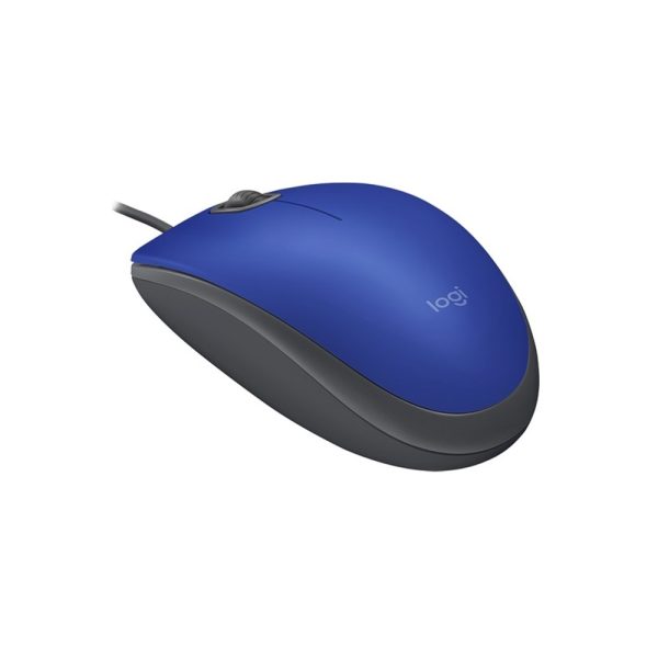 Logitech M110 Sessiz Optik Usb Kablolu Mouse Mavi 910 005488 1