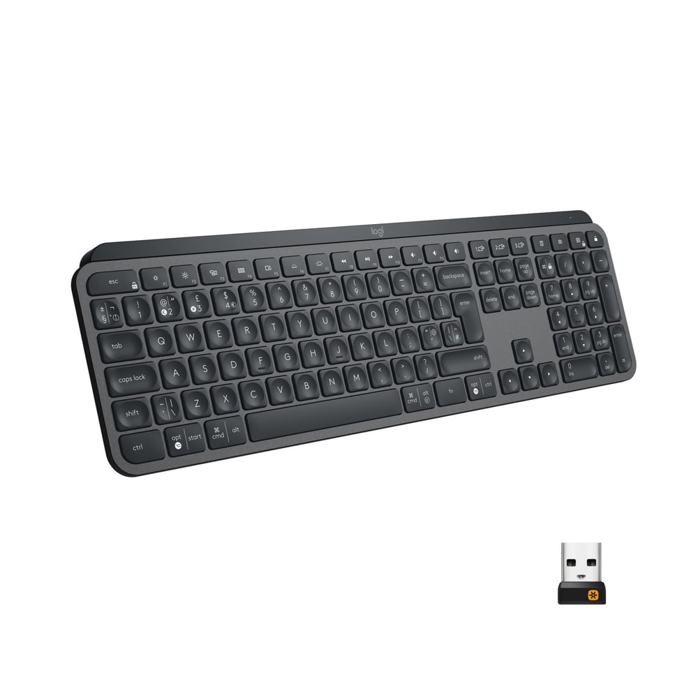 Logitech Mx Keys Aydinlatmali Tam Boyutlu Kablosuz Turkce Q Klavye Siyah 920 010087