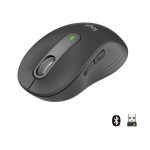 Logitech Signature M650 Küçük ve Orta Boy Sağ El Için Sessiz Kablosuz Mouse - Siyah 910-006253