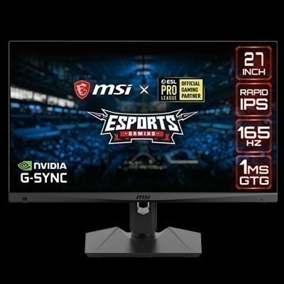 MSI OPTIX MAG274QRF-QD 27 inç 165Hz 1ms G-SYNC IPS WQHD Gaming Monitör h1