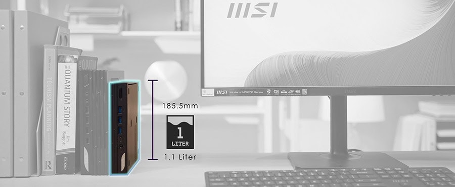 MSI PRO DP10 13M-002EU Intel Core i5-1340P Masaüstü Bilgisayar H4