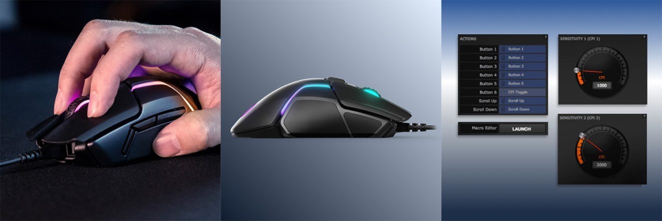 Steelseries Rival 600 RGB Gaming Mouse (SSM62446) h5