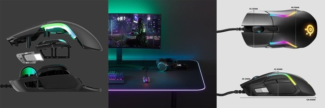 Steelseries Rival 5 RGB Gaming Mouse (SSM62551) h5