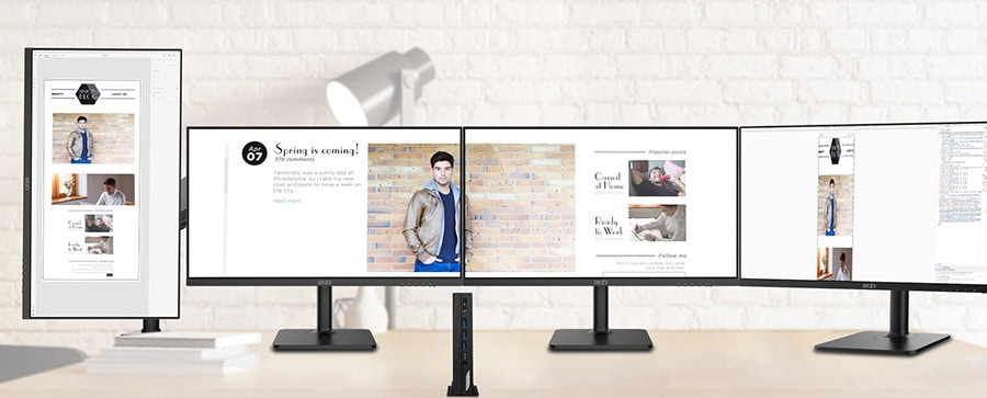 MSI PRO DP10 13M-002EU Intel Core i5-1340P Masaüstü Bilgisayar H7