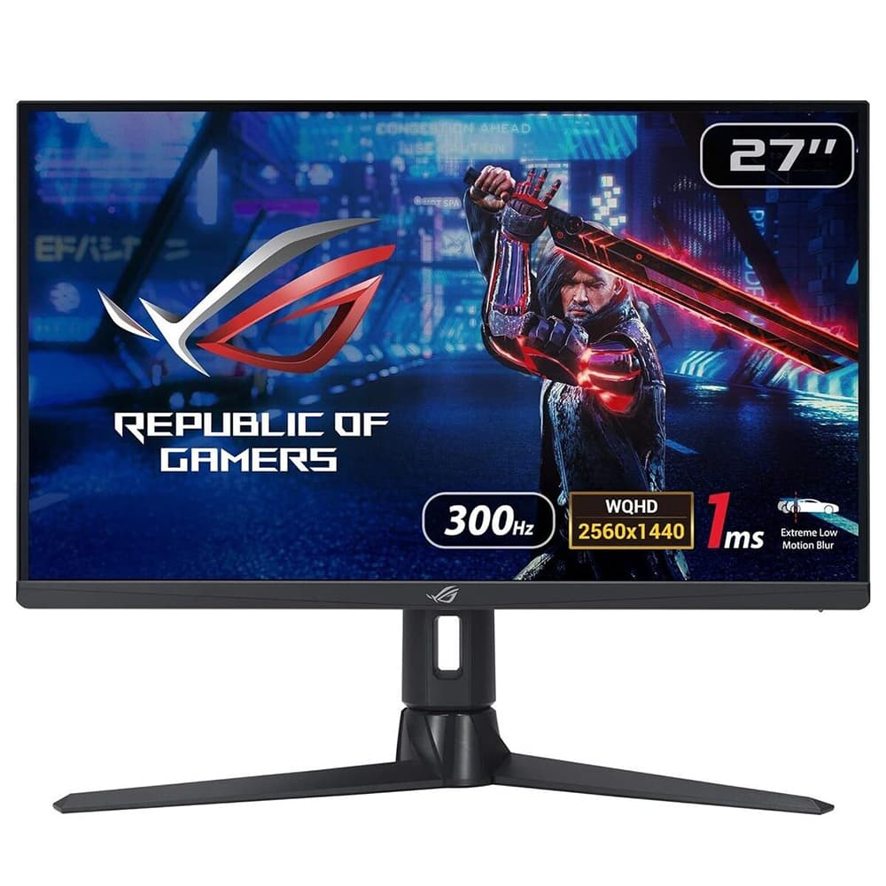 Asus Rog Strix Xg27aqmr 27 Inc Qhd 300 Hz Above 144hz 1ms G Sync Gaming Monitor