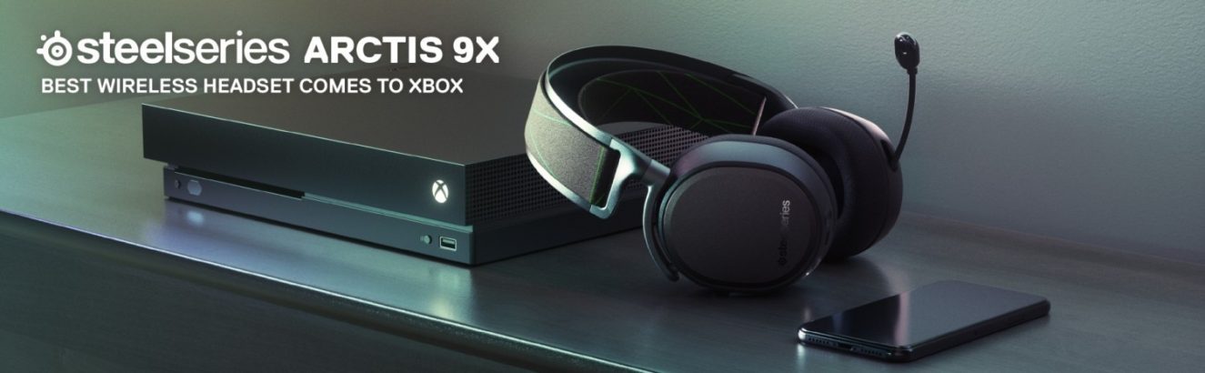 SteelSeries Arctis 9X Series X Kablosuz Siyah Gaming Kulaklık (SSH61481) h1