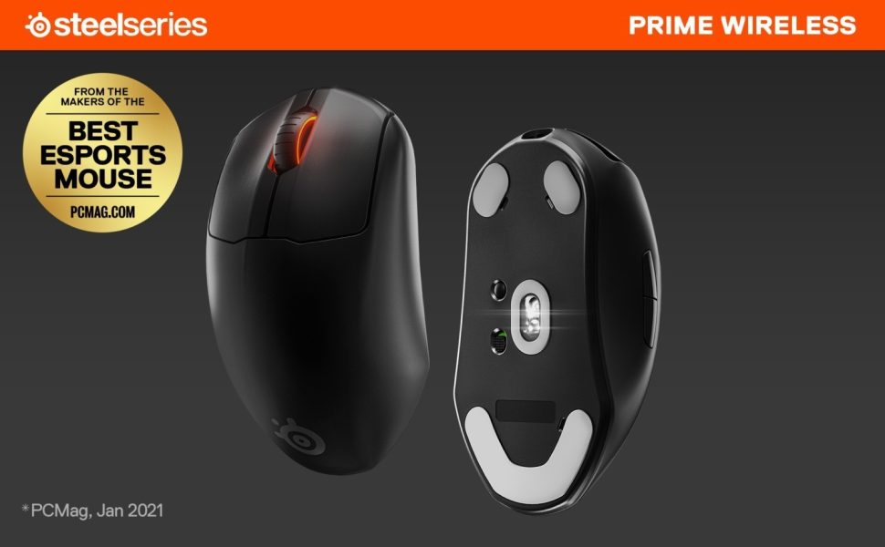 SteelSeries Prime RGB Kablosuz Gaming Mouse (SSM62593) h1