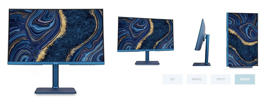 MSI 23.8 inç MODERN MD241P 75Hz 5ms IPS Full HD Anti Glare Monitör h11