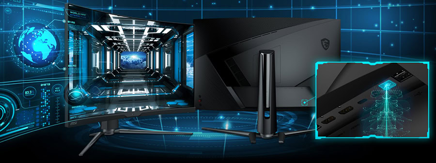 MSI MAG ARTYMIS 324CP 31.5 inç 165 Hz 1ms Curved Gaming Monitör h11