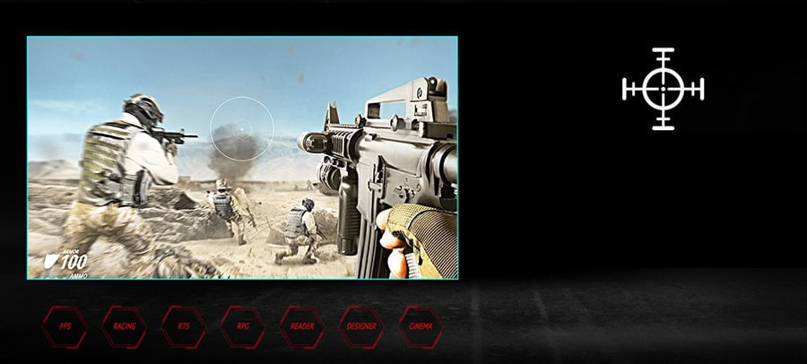 MSI OPTIX G273QF 27 inç 165 Hz 1ms IPS WQHD G-Sync Compatible Gaming Monitör h11
