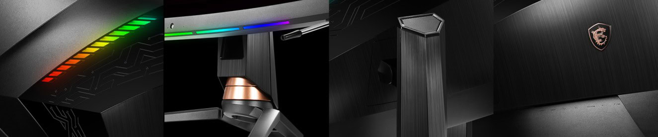 MSI 34 inç OPTIX MPG341CQR 144 Hz 1ms HDR VA UWQHD Freesync Curved Gaming Monitör h2