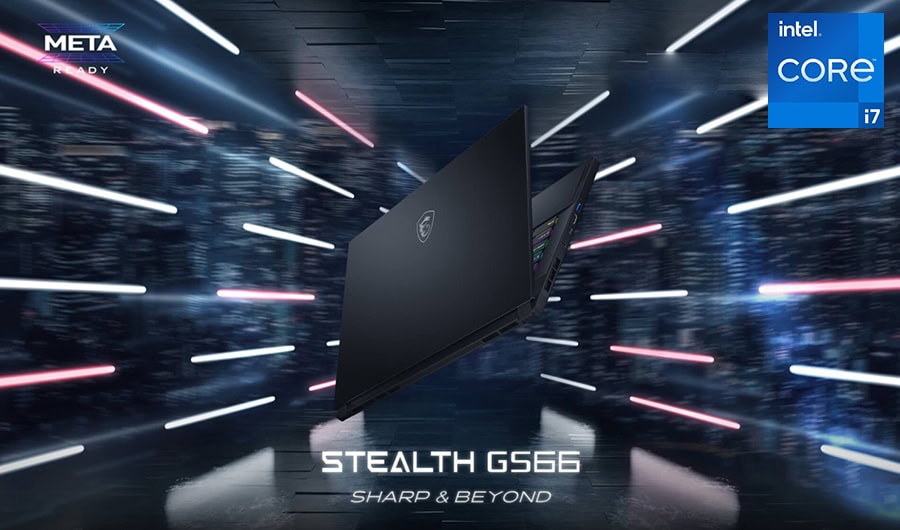 MSI STEALTH GS66 12UGS-016TR Intel Core i7-12700H 32GB DDR5 RTX3070Ti 8GB 1TB SSD 15.6 inç QHD 240Hz W11 Gaming Laptop h2