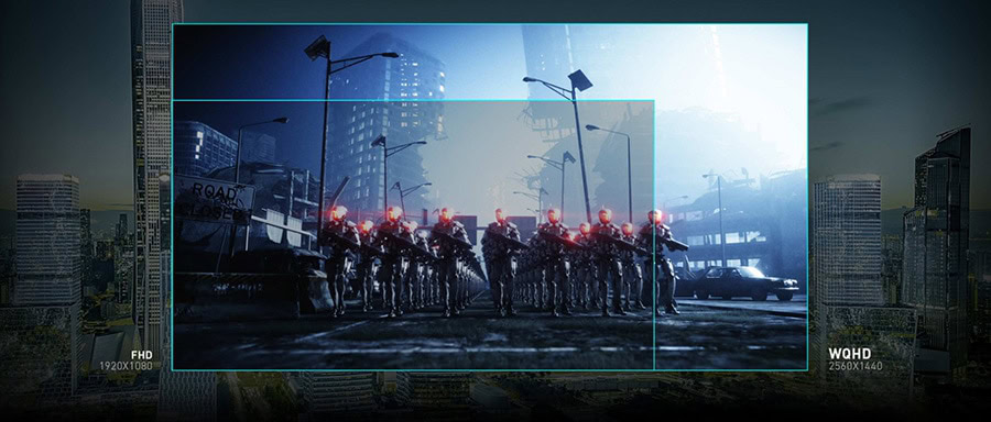 MSI 27 inç OPTIX G27CQ4 165 Hz 1ms WQHD Freesync Curved VA Gaming Monitör h5