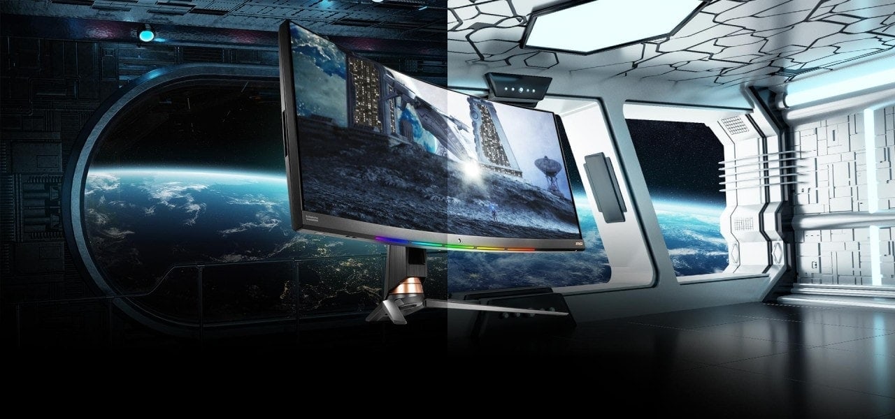 MSI 34 inç OPTIX MPG341CQR 144 Hz 1ms HDR VA UWQHD Freesync Curved Gaming Monitör h19