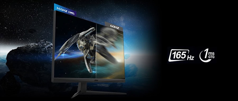 MSI OPTIX G273QF 27 inç 165 Hz 1ms IPS WQHD G-Sync Compatible Gaming Monitör h7