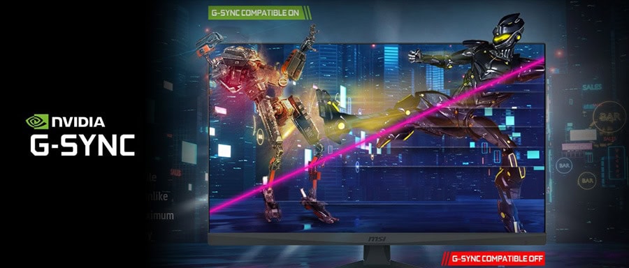 MSI OPTIX G273QF 27 inç 165 Hz 1ms IPS WQHD G-Sync Compatible Gaming Monitör h8