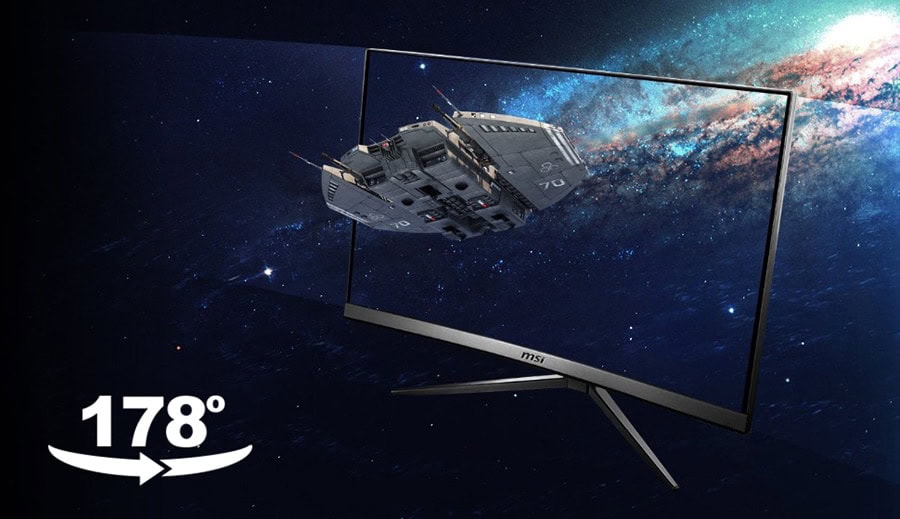 MSI 27 inç OPTIX G27CQ4 165 Hz 1ms WQHD Freesync Curved VA Gaming Monitör h10