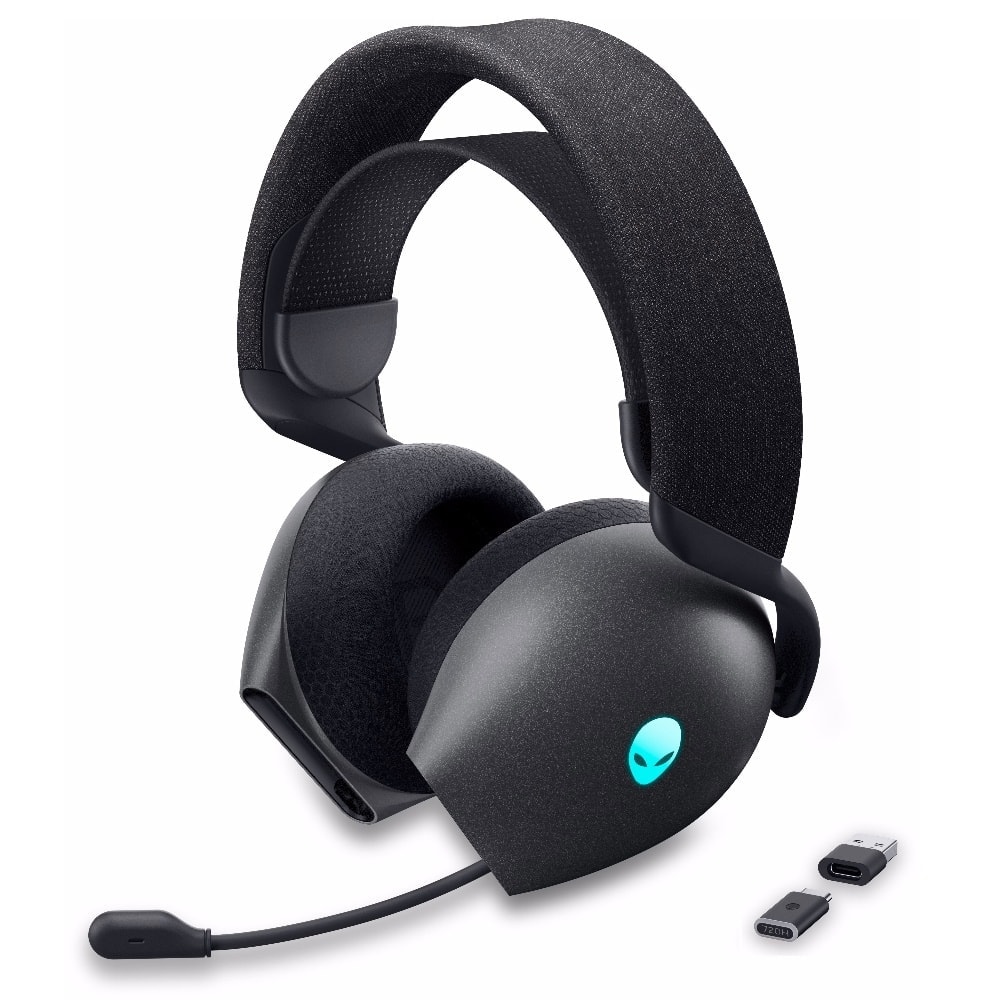 Alienware Aw720h Rgb Kablolu Kablosuz Gaming Kulaklik 545 Bbdz Siyah 9