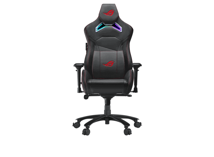 ASUS ROG CHARIOT Kafa / Kol / Bel Destekli AURA RGB Oyuncu Koltuğu h1