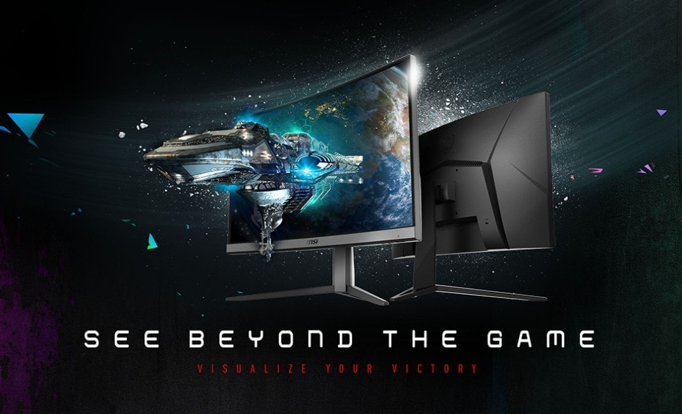 MSI OPTIX G24C4 23.6 inç 144Hz 1ms 2xHDMI DP Full HD VA Freesync Curved Gaming Monitör h1