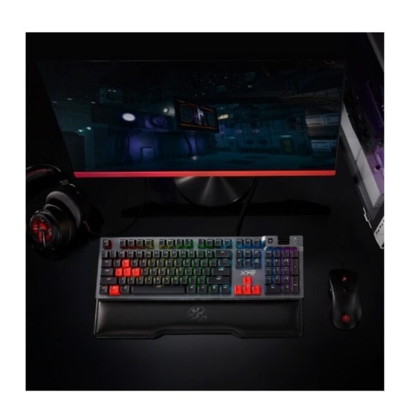 Xpg Summoner Cherry Mx Red Switch Turkce Q Usb Mekanik Kablolu Gaming Klavye Summoner5a Bkctr 3