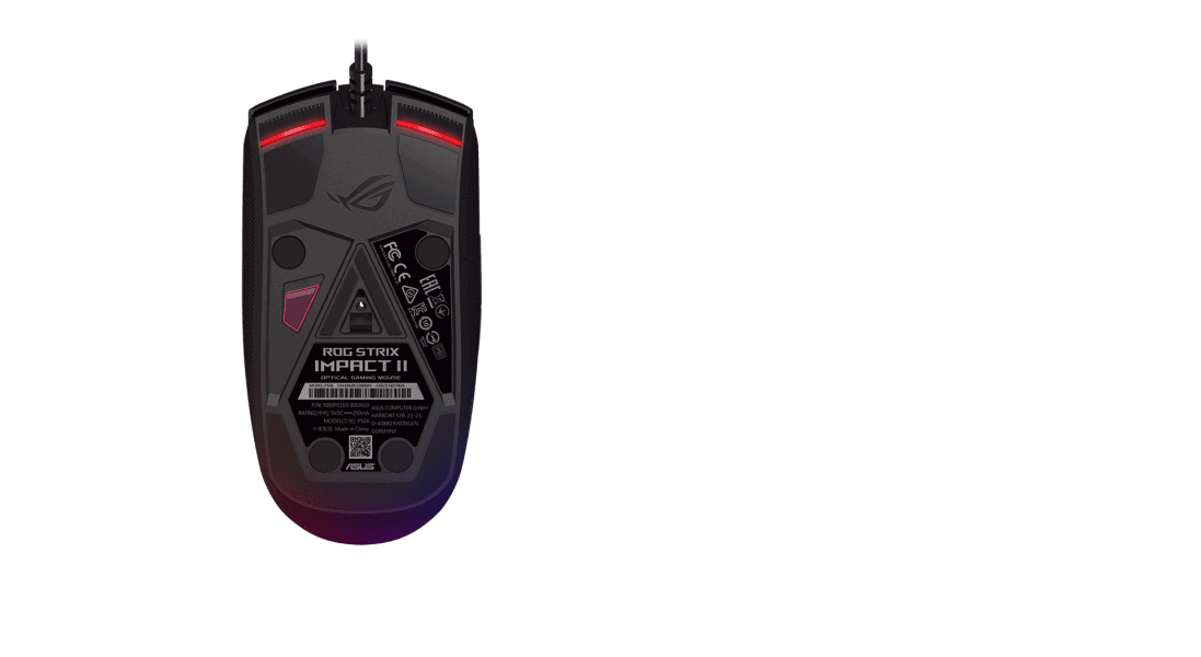 ASUS ROG STRIX Impact II RGB Beyaz Gaming Mouse h7