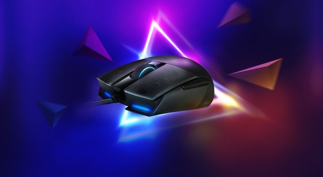 ASUS ROG STRIX Impact II RGB Beyaz Gaming Mouse h3