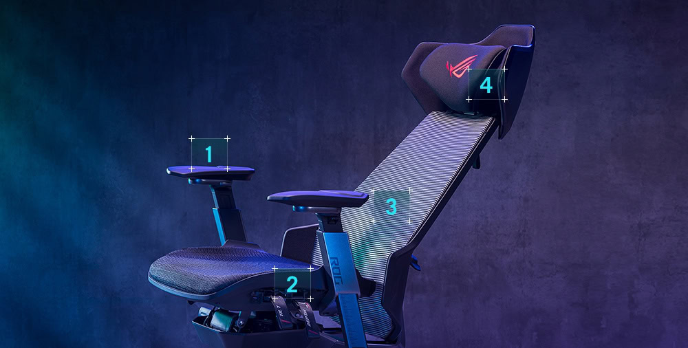 ROG Destrier Ergo Oyuncu Koltuğu ROG Destrier Ergo Oyuncu Koltuğu