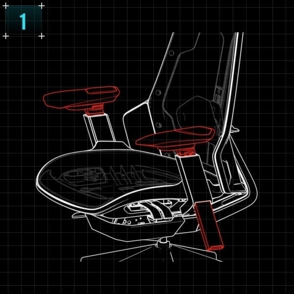 ROG Destrier Ergo Oyuncu Koltuğu ROG Destrier Ergo Oyuncu Koltuğu