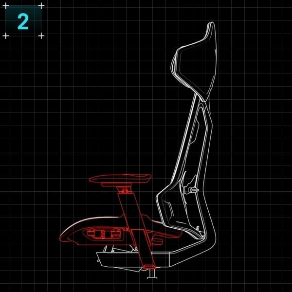 ROG Destrier Ergo Oyuncu Koltuğu ROG Destrier Ergo Oyuncu Koltuğu