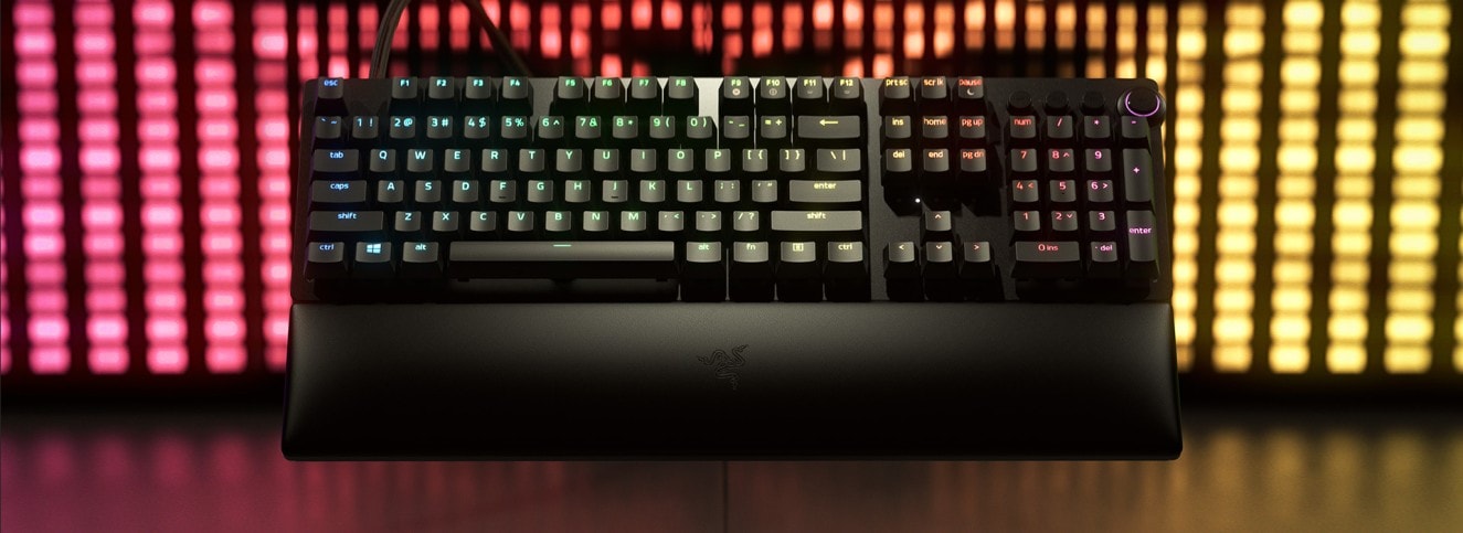 Razer huntsman v2 i̇ngilizce analog kablolu oyuncu klavyesi (rz03-03610100-r3m1)