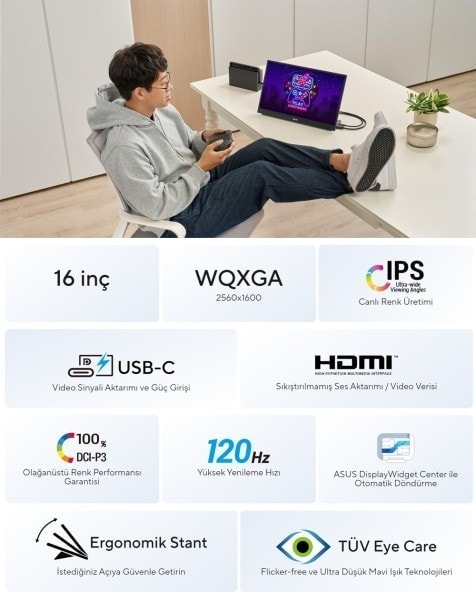 ASUS ZenScreen MB16QHG