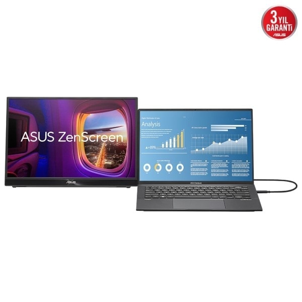 Asus Zenscreen Mb16qhg 15 6 Inc Ips Qhd 5ms 120hz Tasinabilir Monitor 4