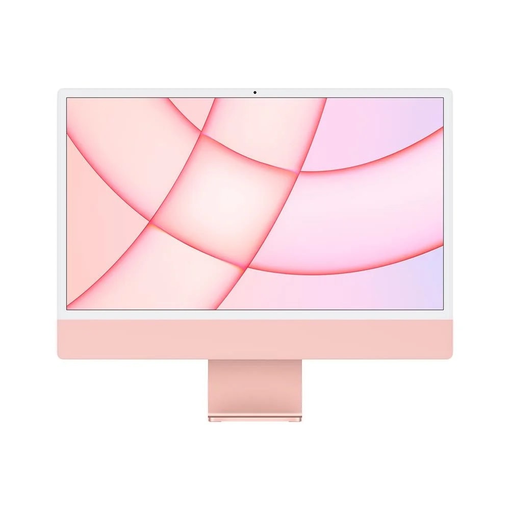 Apple Mgpm3tu A M1 8c Gpu 8gb 256gb Ssd 24 Inc 4 5k Uhd Imac Pembe