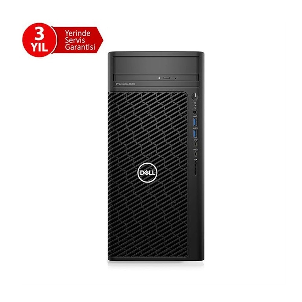 Dell T3660 Intel Core I7 12700 8gb 512gb Ssd Quadrot400 Windows 10 Pro Masaustu Bilgisayar