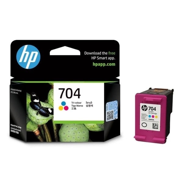 Hp 704 Cn693ae 200 Sayfa Renkli Murekkep Kartus 99