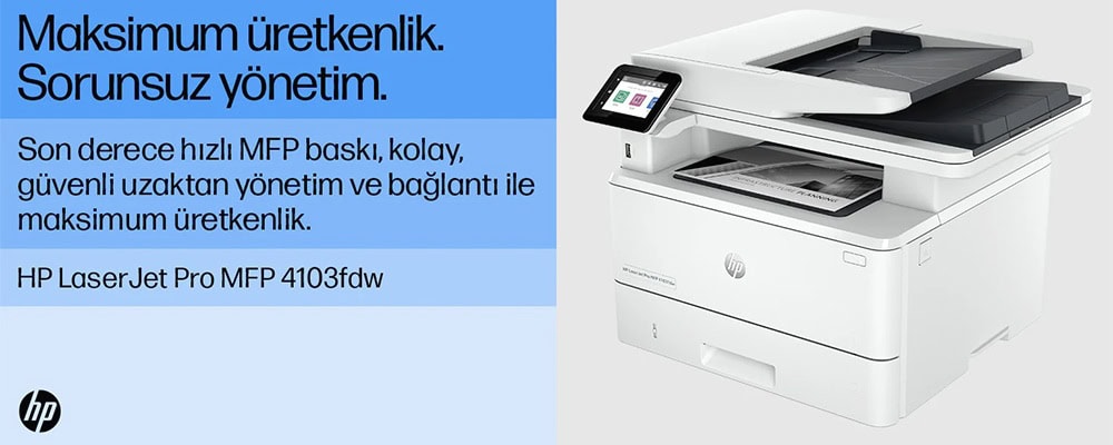Hp Laserjet Pro Mfp 4103fdw Yazıcı H1