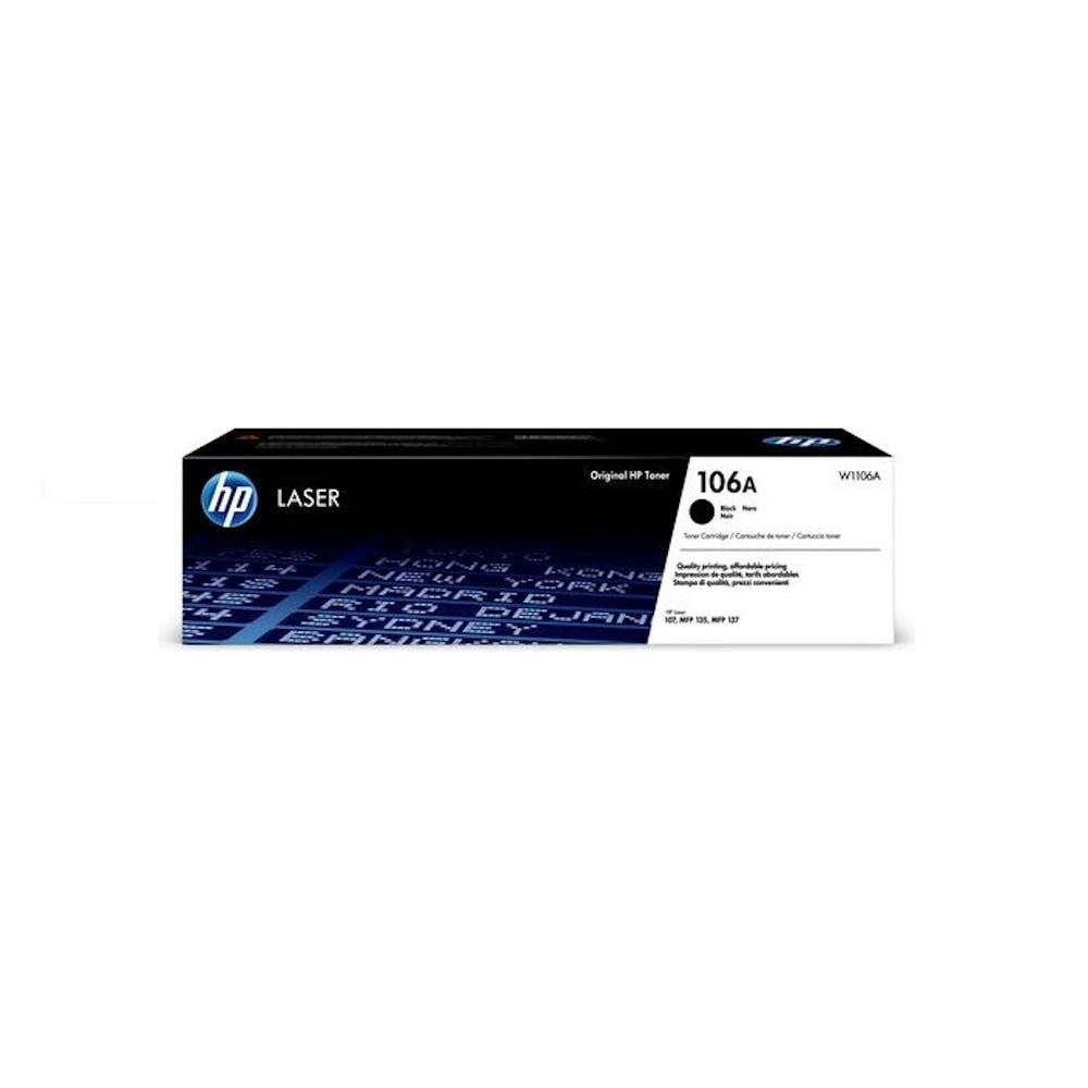 Hp W1106a Siyah Toner 1 000 Kapasite Kartus