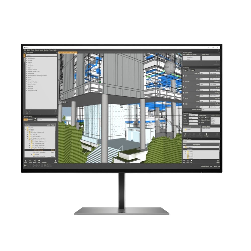 Hp Z24n G3 1c4z5aa 24 Inc 60hz 5ms Ips Anti Glare Wuxga Pivot Monitor