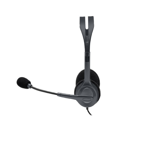 Logitech H111 Stereo 3 5mm Kablolu Mikrofonlu Kulaklik 981 000593 1