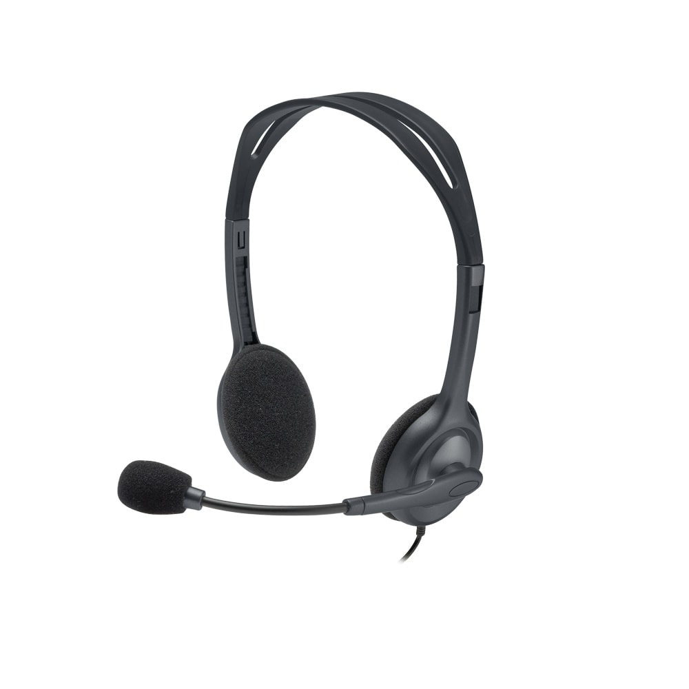 Logitech H111 Stereo 3 5mm Kablolu Mikrofonlu Kulaklik 981 000593