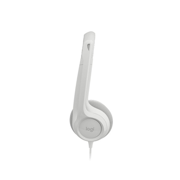 Logitech H390 Mikrofonlu Kablolu Kulaklik Beyaz 981 001286 1