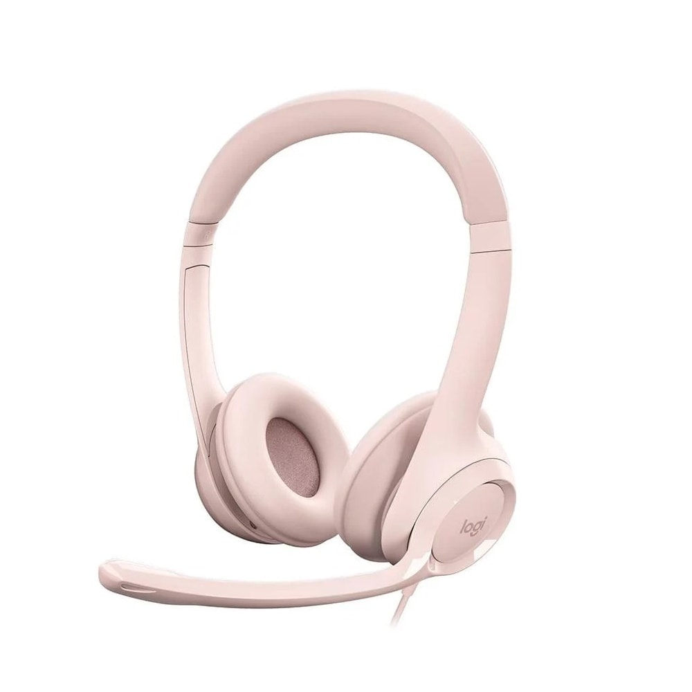 Logitech H390 Mikrofonlu Kulaklik Pudra Pembe 981 001281