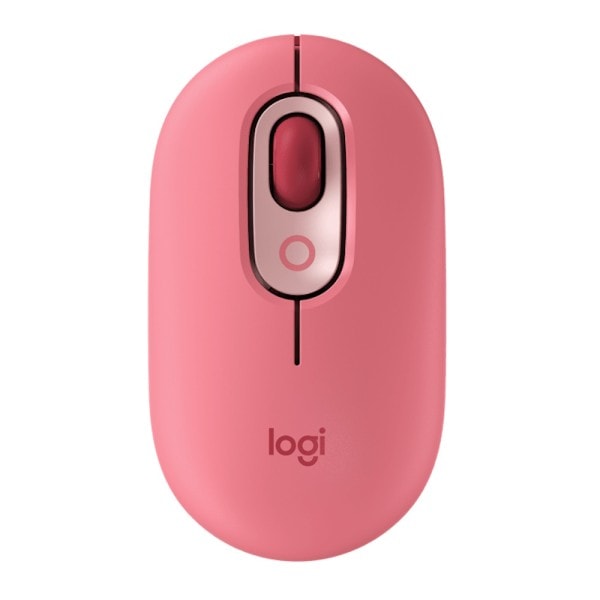 Logitech pop heartbreaker emoji tuslu 4 000 dpi optik sessiz kablosuz mouse 910 006548