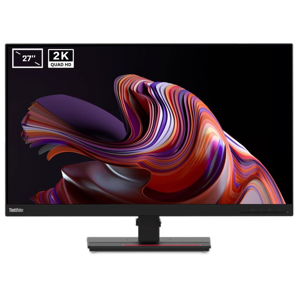 Lenovo Thinkvision 62b1gat2tk T27h 2l 27 Inc 60hz 4ms Qhd Ips Monitor